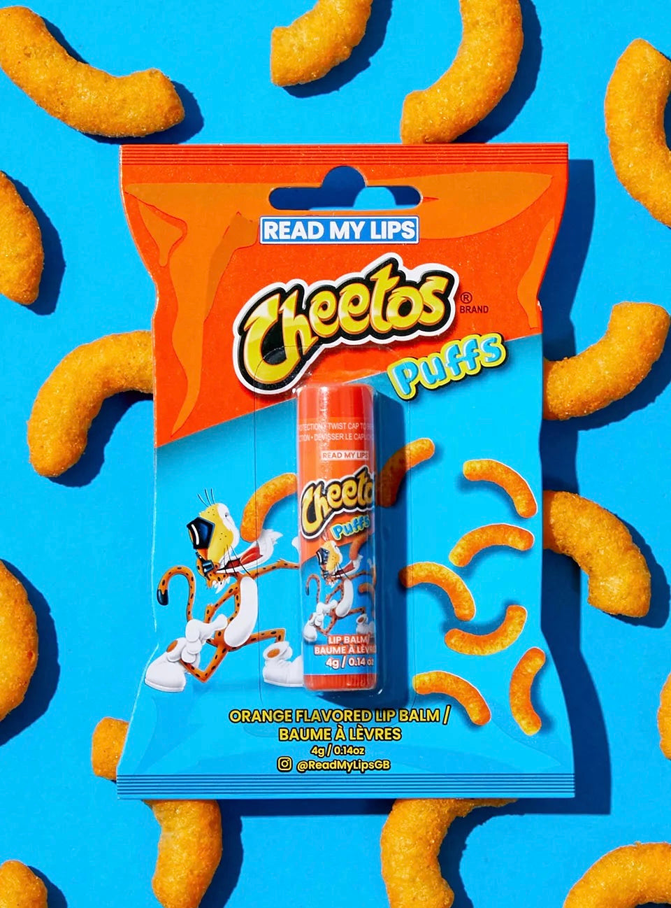 Chapstick Cheetos Puffs